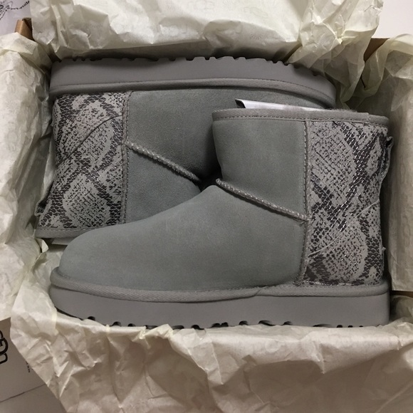 ugg mini metallic snake